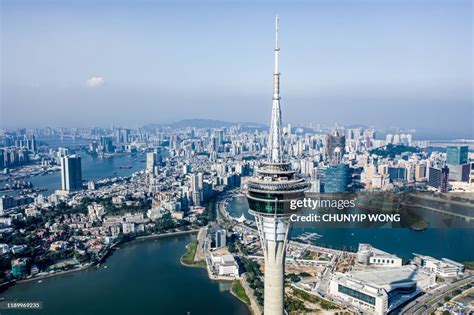 Macau Tower Convention And City Skyline High-Res Stock Photo - Getty Images