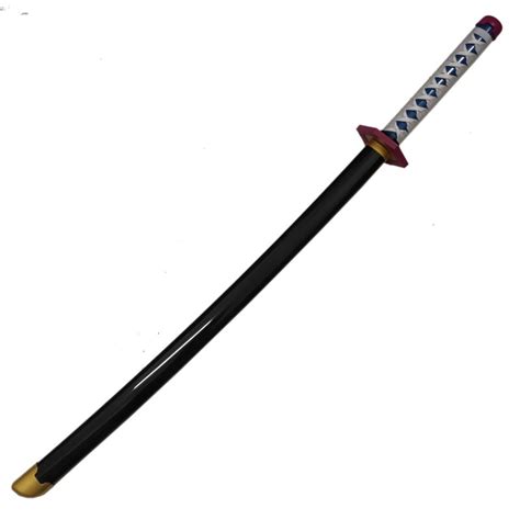 Kimetsu no Yaiba Giyu Tomioka Wooden Katana - Knives & Swords Specialist