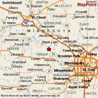 Buffalo, Minnesota Area Map & More