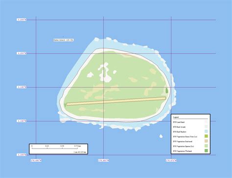 Detailed map of Baker Island with other marks | Baker Island | Oceania | Mapsland | Maps of the ...