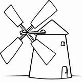 Windmill 7 Coloring Page  Free Printable Pages For Kids sketch template