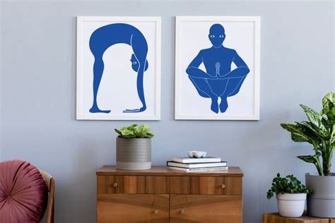 Yoga Wall Decor, Minimalist Poster, Yoga Studio Decor, Zen Poster, Yoga ...