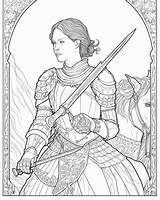 Printable Joan Of Arc Coloring Pages sketch template