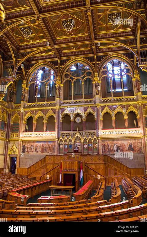 Hungarian Parliament building interior Stock Photo - Alamy