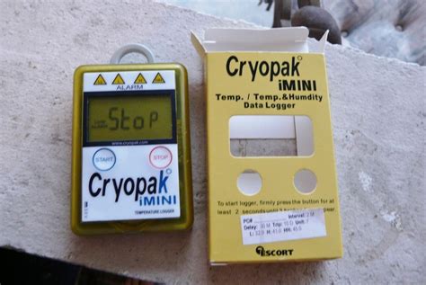 Humidity and Temperature Data Logger Cryopak iMini #Cryopak | Data logger, Logger, Data