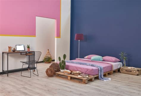 Guide to Pick Best Two-color Combination for Bedroom Walls