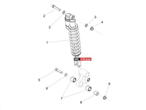 Aprilia SX 125 ABS - Fahrgestell - Stoßdämpfer | SX 125 ABS | SX/RX 50/125 | Aprilia ...