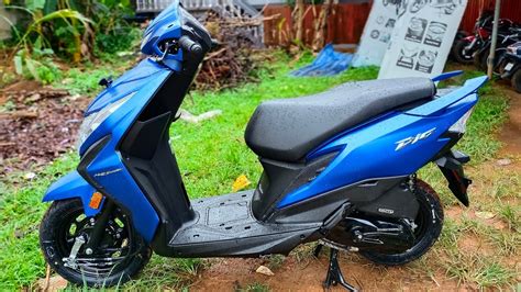 2022 Honda DIO (New Colour) | Walkaround Review - 2022 Honda Dio | Matte Marvel Blue Metallic ...