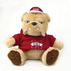 Amazon.com - Pack of 2 NCAA Mississippi State Bulldogs Stuffed Toy ...