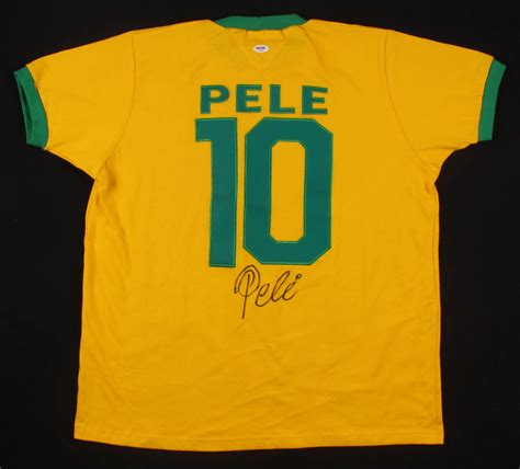 Pele Signed Brazil 1970 World Cup Jersey (PSA COA) | Pristine Auction