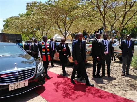 Heavily Guarded E.D Mnangagwa attends Church at ZAOGA - Gambakwe Media