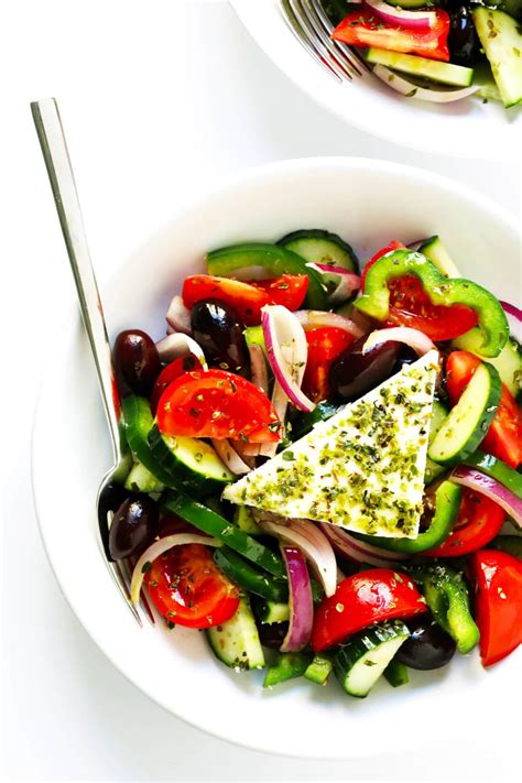 Authentic Greek Salad - Gimme Some Oven