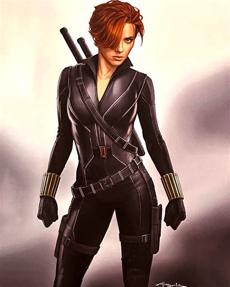 Scarlett Johansson’s Rejected Short-Haired Black Widow Designs Revealed ...