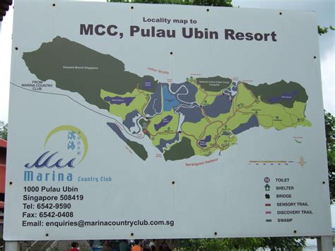 Pulao Ubin Island Trail Map - Pulao Ubin Island Singapore • mappery