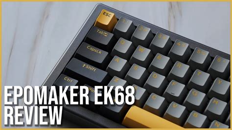 Epomaker EK68 Review | Budget Keyboards Are Getting Better - YouTube