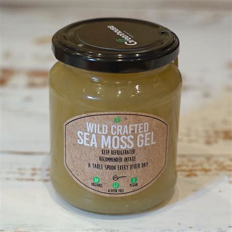 Wild Crafted Sea Moss Gel (330ml) - Greenhouse Organics