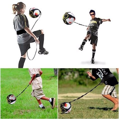 Soccer Ball Juggle Bags Children Auxiliary Circling Belt Kids Football ...