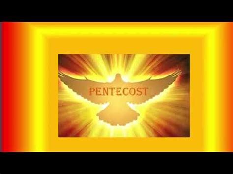 Pentecost hymn - On Pentecost they Gathered - #Lyrics - Traditional ...