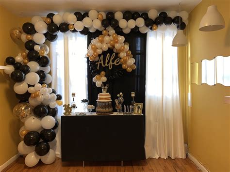 Man party ideas | Mens birthday party decorations, Birthday party balloon, Diy 1st birthday ...