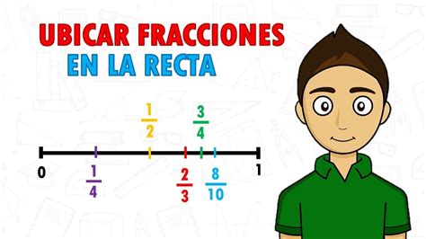 UBICAR VARIAS FRACCIONES EN LA RECTA Super facil - Para principiantes - YouTube