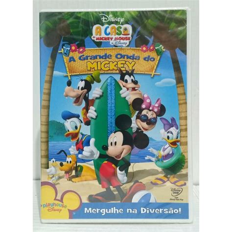 Dvd A Casa do Mickey Mouse - A Grande Onda do Mickey (Novo/Original/Lacrado) | Shopee Brasil