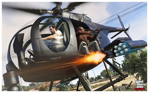 Top 5 helicopters in GTA Online for PvP encounters