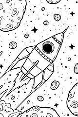 15 Free Rocket Coloring Pages For Kids  Blast Off sketch template