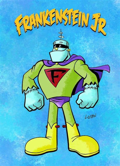 Frankenstein Jr. by Hanna & Barbera 2000s Cartoons, Old School Cartoons, Old Cartoons, Funny ...