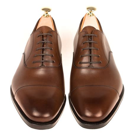 BROWN OXFORD SHOES 80386 RAIN