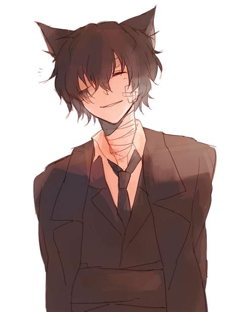 Dazai Osamu/#2001144 | Stray dogs anime, Anime cat boy, Dazai bungou stray dogs