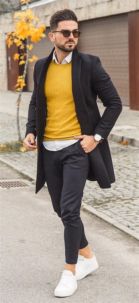 17 Dapper Ways to Style Mustard Outfits This Season in 2020 | Mens fashion fall outfits, Mens ...