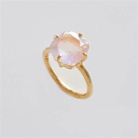 Vintage Style Rose Quartz Ring | Jewelry, Quartz crystal jewelry, Simple jewelry