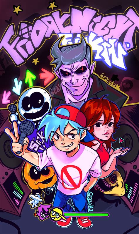 Friday night funkin fanart by Easoka on Newgrounds | Friday night ...