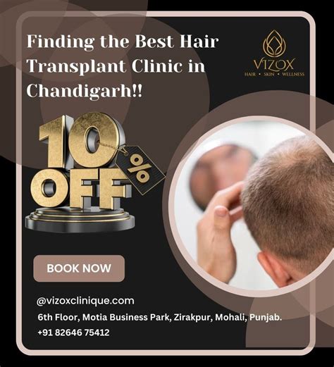 Finding the Best Hair Transplant Clinic in Chandigarh!! - Vizoxclinique - Medium