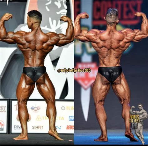 Ramon Dino - 5th place at Olympia 2021 - back progress : r/bodybuilding