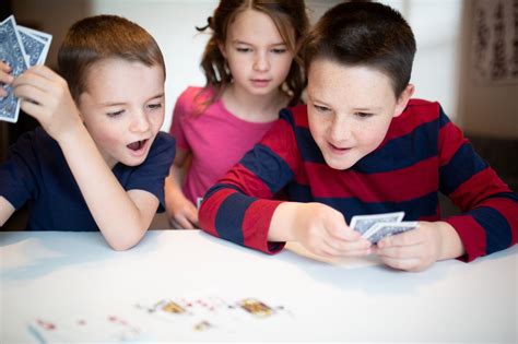 Math games for kids with a deck of cards