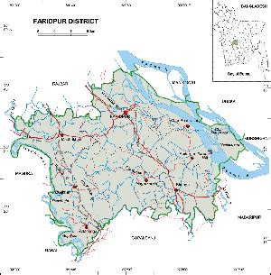 Map Of Dhanmondi