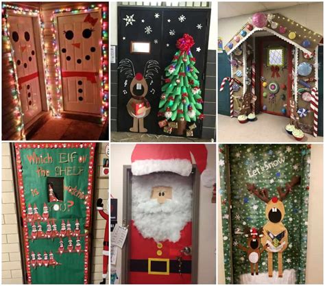 7 Festive Christmas Winter Classroom Door Ideas