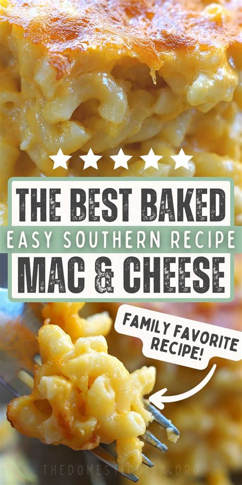 the best baked mac and cheese recipe Easy Baked Mac And Cheese Recipe, Mac And Cheese Recipe ...