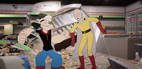 -: Saitama VS Popeye (One-Punch Man VS Thimble Theatre) | DEATH BATTLE!