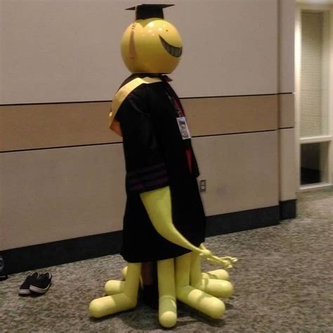 Friday cosplay at #akon2017! Koro-sensei from Assassination Classroom ...