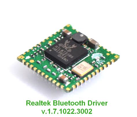 Realtek Bluetooth Device Driver v.1.7.1022.3002, v.1.7.1021.3000 download for Windows ...