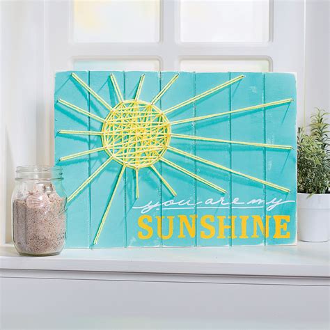 You Are My Sunshine Sign Idea - OrientalTrading.com could easily be made into a card, too Diy ...
