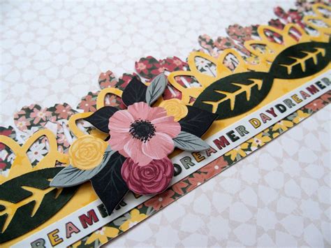 Fancy Up Your Projects with these Floral Scrapbook Borders & Mats | Scrapbook borders, Creative ...