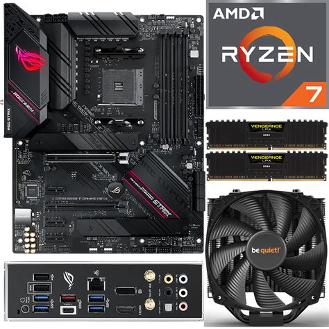 Aufrüstkit AMD Ryzen 7 5800X3D + 32GB RAM + ASUS ROG Strix B550-F ...