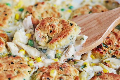 Recipe: Chicken and Biscuit Casserole | Kitchn