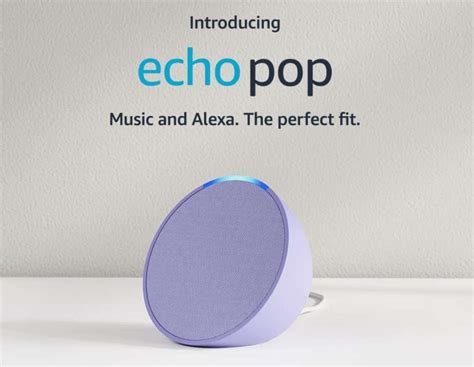 Amazon announces Echo Pop, a compact smart speaker with Alexa features | BigTechWire