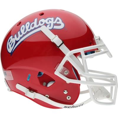 Schutt Fresno State Bulldogs Full Size Authentic Football Helmet ...