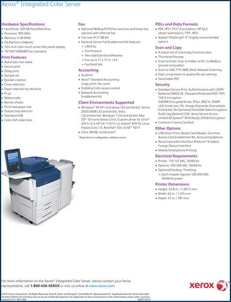 Xerox B405 Brochure Pdf - Brochure : Resume Template Collections ...