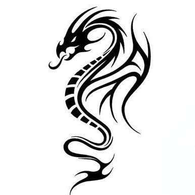 Dragon Tail Whip Tattoo Design - TattooWoo.com